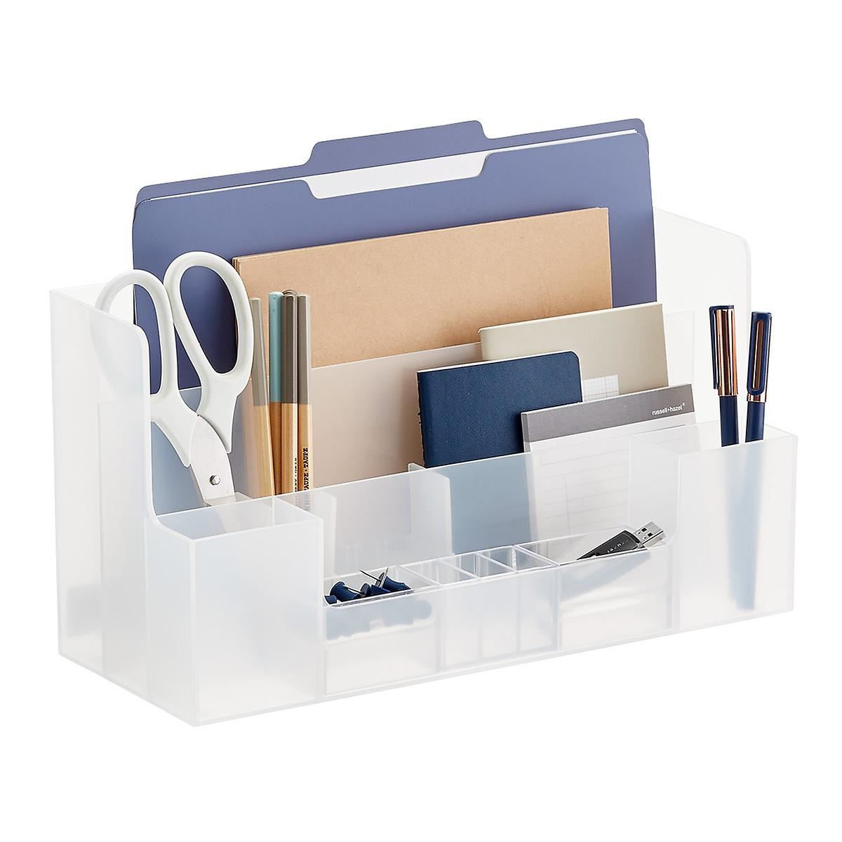 Paper organizing command center from Container Store